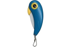 Akemaio Mini couteau en céramique de fruits, oiseaux poche en forme de coupe pliable oiseaux Couteau Couverts portable pour le camping