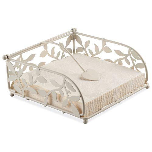 Ambiente Serviettenhalter Groß Creme Für Servietten 33 x 33 cm