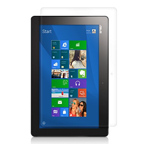 kwmobile 3in1 Set: Hülle inkl. Tastatur Cover für Asus Transformer Book T100 Chi mit Ständer – Kunstleder Tablet Case Schutzhülle in Schwarz + Folie, kristallklar + Stylus, Schwarz - 8