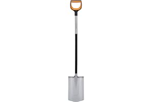 Fiskars Bêche Pointue pour sols durs, pierreux