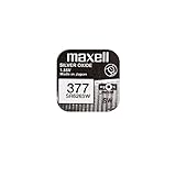 MAXELL 377 Uhrenbatterie SR626SW Knopfzelle