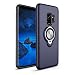 Produktbild Galaxy S9 Plus Hülle, SsHhUu 360 Degree Rotating Ring Magnetic Car Mount Rugged Stoßdämpfung & Staubabweisend Kompletter Schutz Hybrid-Koffer Telefon Kasten für Samsung Galaxy S9 Plus 6.2" - Navy blau