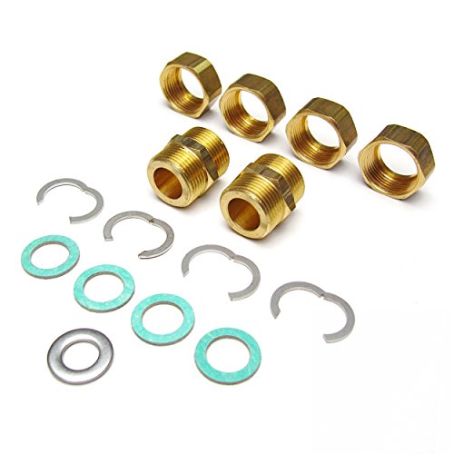 Westech Solar FittingSetDN16 Fittingsatz für Solarwellrohr DN16 (3/4 Zoll)