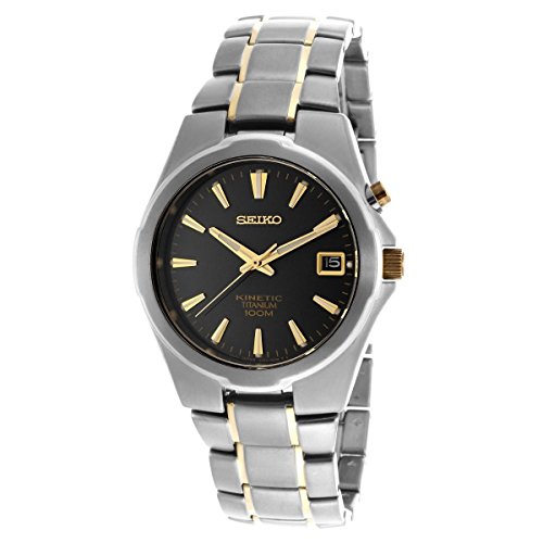 Seiko Mens Full Titanium Kinetic Watch