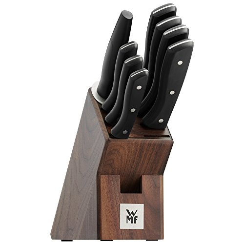 WMF Messerblock unbestückt leer ohne Messer Walnussholz dunkel - 2