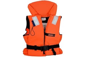 Boote & Yachten Kantschuster 100N Feststoff-Rettungsweste 70-90 kg ISO 12402-4 Zertifiziert