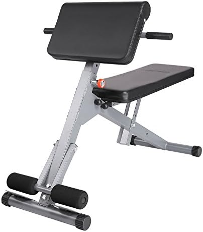 Scallop Roman Chair, Multi-Function Adjustable Preacher Curl Bench, Abdominal Extension Bench For Gym Home (UK STOCK)