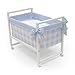 Cambrass Crib Next (56 x 90 x 73 cm, Bebe Blue)