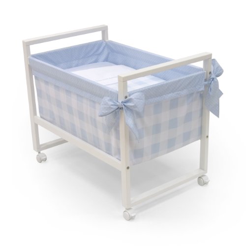 Cambrass Crib Next (56 x 90 x 73 cm, Bebe Blue)