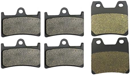 CNBK Semi-Metallic Brake Shoe Pads Set fit YAMAHA Street Bike FZS1000 FZS 1000 cc 1000cc Fazer 01 02 03 04 05 2001 2002 2003 2004 2005 6 Pads