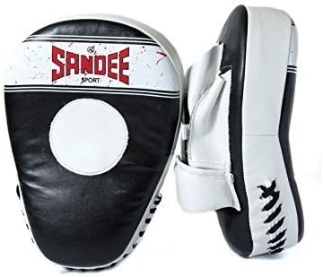 Sandee Sport Muay Thai Boxing Curved Focus Mitts