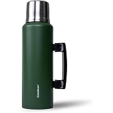 Cooker CampMate 1.5 L Paslanmaz &Ccedil;elik Termos, Yeşil