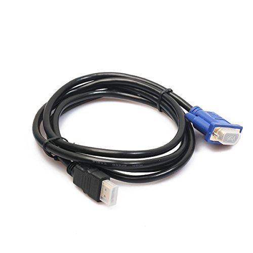 OULII 1.8 M Full HD 1080p HDMI auf VGA Adapter Konverter Kabel