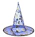 Produktbild Kleine Monelli Hexenhut für Mädchen, zweiseitig, Halloween, Blau