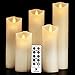 Produktbild comenzar BLC-500 Kerze, Flameless Candles Set 5" 6" 7" 8" 9" Ivory, Stück: 6