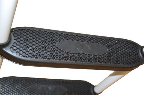 Gigajump Trampolinleiter mit extra breiten Stufen 81cm und 97 cm - 4