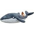 Aurora Snail and The Whale Soft Toy, 61238, 7in, Grey, for Fans of The Book by Julia Donaldson and Axel Scheffler, Blue , 20 x 33 x 9 centimeters