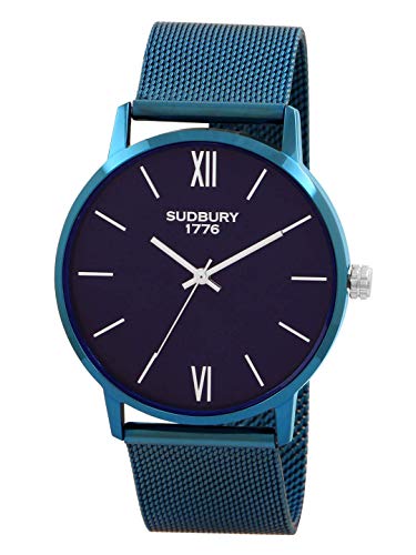 Sudbury 1776Men's Watch (Blue Colored Strap)