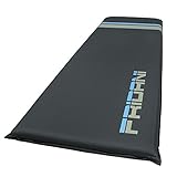 Colchón confort para 1 persona | longitud 200 cm | anchura 66 cm | espesor 7 cm | capacidad de carga 180kg | tamaño del embalaje ø 20x70 cm | peso 2500g incl. bolsa de embalaje | relleno: PU full foam | color: gris azul