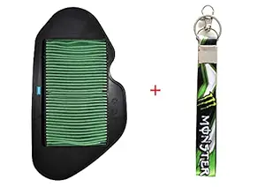 NIKAVI GGAF26 Motorcycle & Scooter Air Filter Compatible for Hero Destiny