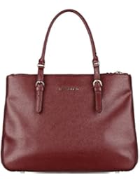 Kesslord Saffiano - Bolso de asas de Otra Piel para mujer rojo Bordeaux - BX