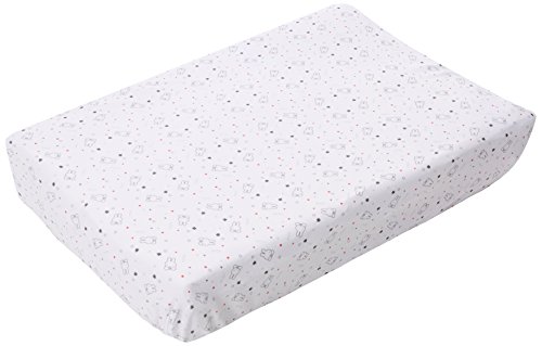 bébé-jou Miffy Stars - Funda para cambiador, 100% algodón, 72 x 44 x 9 cm, multicolor