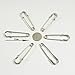 Eshop 12pcs Safely Pins Baby Child Infant Kids Stainless & Rustproof Diaper Pins+ Eshop Cable Tie