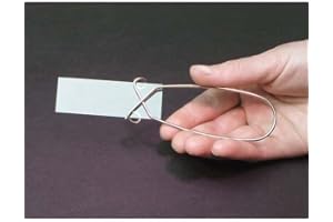 Cole-Parmer Microscope Slide Holding Forceps, plated steel wire