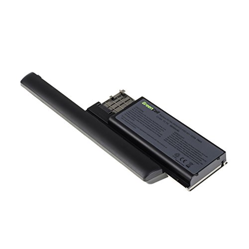 Green Cell® Extended Serie PC764 / JD634 Laptop Akku für Dell Latitude D620 D630 D631 und Dell Precision M2300 (9 Zellen 6600mAh 11.1V Silber) - 3