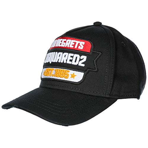 Preisvergleich Produktbild Dsquared2 cappello berretto verstellbar Original Schwarz