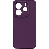 Zore Xiaomi ile uyumlu Redmi Note 14 5G Kılıf Zore Biye Silikon Mor