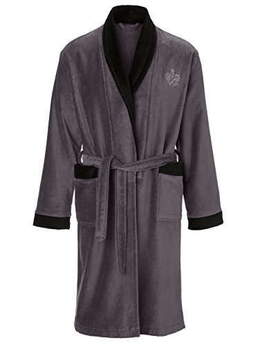 Preisvergleich Produktbild Gregory Herren Bademantel Velours aus weicher Velours Qualität