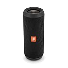 JBL Flip 3 Stealth Waterproof Portable Bluetooth Speaker (Black)