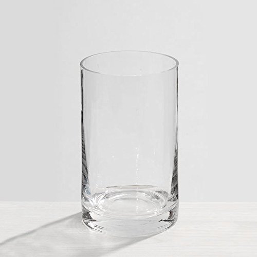 Vase Glasvase "Empire" Glas klar - H15cm x D9cm