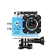 Produktbild Action Kamera Wifi Wasserdicht Camcorder 12 MP 1080P Ultra HD Cam mit Unterwasser 30 m/Sicherheitskamera 5,1 cm LCD-Bildschirm und 170 Grad Weitwinkel Objektiv (blau)