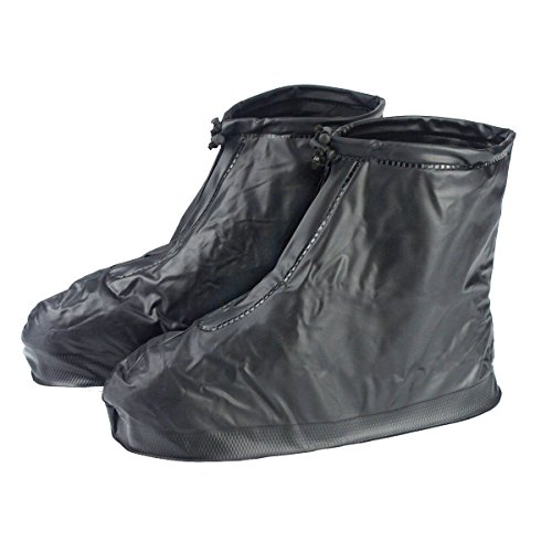 Preisvergleich Produktbild Wiederverwendbare, wasserdichte rutschfeste Sohle -Jumpsuit, wiederverwendbar, mit Reißverschluss, Design: Schuhe und Stiefel für Herren und Jungen