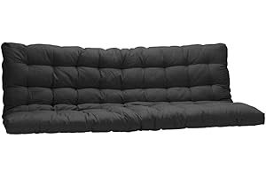 Vente-unique Futon MODULO - Banqueta, 135 x 190 cm, Color Negro