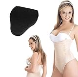 Ayuda a aplanar el abdomen Tabla Abdominal Tipo pera + Faja para Quitar Barriga Adelgazar Control Abdomen Talla S Negro