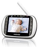 Motorola MBP 853 Connect Digitales Babyphone mit 3,5 Zoll LC-Farbdisplay am Empfänger und Kamera im Sender - 2