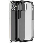 Spia Apple iPhone 12 Mini Kılıf Siyah Vulga Sert Kapak Orijinal Esnek İnce Geliştirilmiş Dayanıklı Darbe Karşıtı Koruyucu Yen
