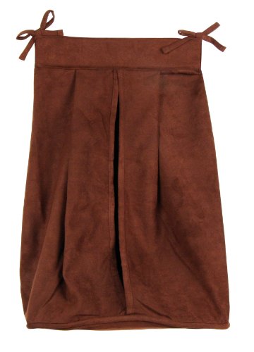Trend Lab Diaper Stacker, Brown Suede