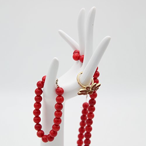 „Hand“ Schmuckhalter Weiss 33 cm - 5