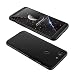 Produktbild Handyhülle für OnePlus 5T ,ERLI 3 in 1 Ultra Dünn 360°Full Body Schutz Schutzhülle ,Panzerglas Displayschutzfolie für OnePlus 5T , Anti-Kratzer Elegant Stoßfest Hart PC Skin Rückdeckel Glatte Rückseite Bumper tasche für OnePlus 5T (Schwarz)