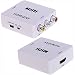 Produktbild Outstanding® Weiße Mini-Composite-HDMI CVBS RCA AV Video-Konverter-Adapter 720P 1080P