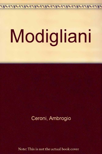 couverture de : MODIGLIANI