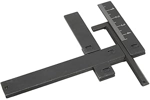 Zilimontt Carburetor Carb Float Level Gauge Motorcycle Tool,0‑40mm Carb Float Height Gauge,Motorcycle Carb Synchronizer Motorcycle Tool,For Any Motorbike