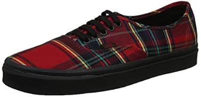 vans authentic plaid mix