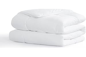 Aisbo Edredon Nordico Cama 180 - Relleno Nórdico 240x260 cm de 300gr/m², Entretiempo, Edredón Otoño e Invierno, Suave y Ligero, Duvet