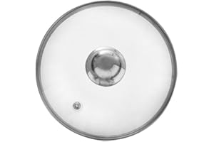 ‎ORION GROUP Glass lid with stainless steel ring.