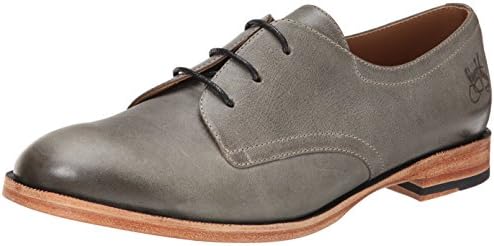 John Fluevog Women's Hadfield Oxford, Grey, 8 M US